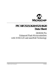 PIC18LF4620T-E/PT datasheet pdf 1 page