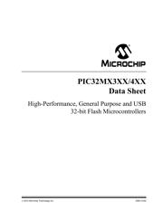 PIC32MX440F512HT-80I/MR datasheet pdf 1 page