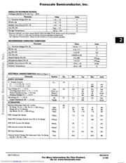 MC34018P datasheet pdf 3 page