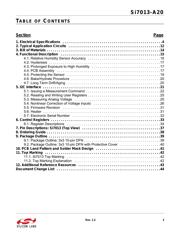 SI7013-A20-IMR datasheet pdf 3 page