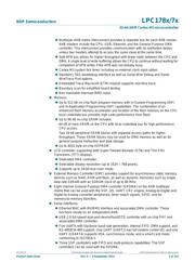 LPC1778FBD144 datasheet pdf 2 page