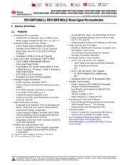 MSP430FR6989IPZ datasheet pdf 1 page