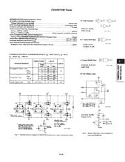 CD4007UBEE4 datasheet pdf 2 page