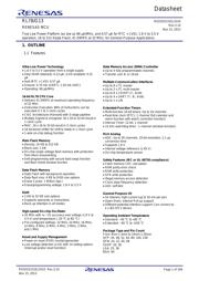 R5F100FEAFP#V0 datasheet pdf 1 page