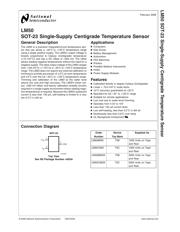 LM50BIM3/NOPB datasheet pdf 2 page