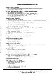 MC9S12DP512MPVE datasheet pdf 2 page