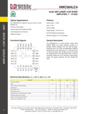 HMC564LC4 datasheet pdf 3 page