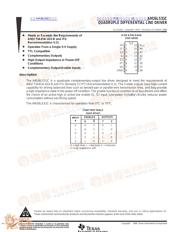 AM26LS31C datasheet pdf 1 page