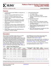 XCF08P-VOG48C datasheet pdf 1 page