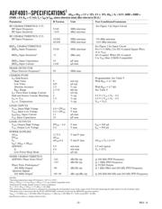 ADF4001BCP datasheet pdf 2 page