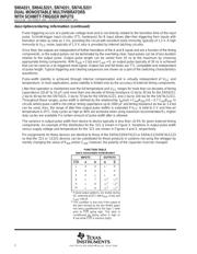 SN74LS221DBR datasheet pdf 2 page