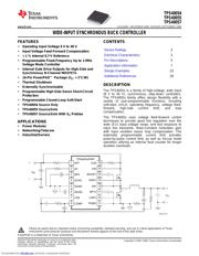 TPS40055PWPG4 datasheet pdf 1 page