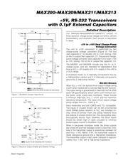 MAX208CWG datasheet pdf 5 page