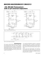 MAX208CWG datasheet pdf 6 page