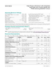 MAX16834EVKIT+ datasheet pdf 2 page