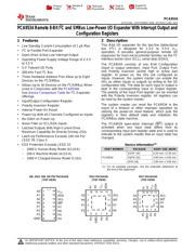 PCA9534DBR datasheet pdf 1 page