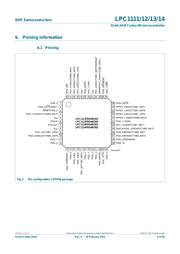 LPC1114FBD48/301 datasheet pdf 6 page