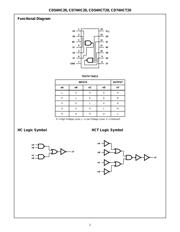 74HC20N datasheet pdf 2 page