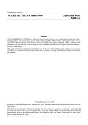 PCA82C250TD datasheet pdf 2 page