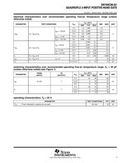 SN74HC00QDRG4Q1 datasheet pdf 3 page