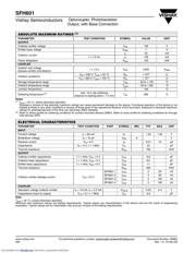 SFH601-2 datasheet pdf 2 page