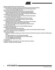 AT91SAM7A3-AU datasheet pdf 2 page