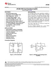 LMC660AIM/NOPB datasheet pdf 1 page