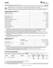 LMC6062IN datasheet pdf 2 page