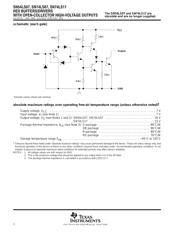 SN74LS07DB datasheet pdf 2 page