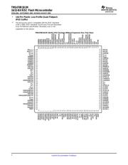 TMS470R1B1MPGEA datasheet pdf 2 page
