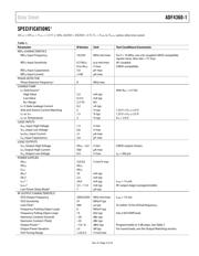 ADF4360-1BCPZRL7 datasheet pdf 3 page