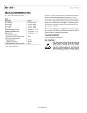 ADF4360-1BCPZRL7 datasheet pdf 6 page