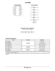 MC14584BDR2 datasheet pdf 2 page