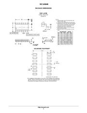 MC14584BDR2 datasheet pdf 5 page