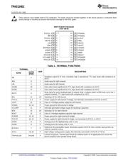 TPA3123D2PWPRG4 datasheet pdf 2 page