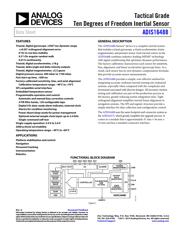 ADIS16488/PCBZ datasheet pdf 1 page