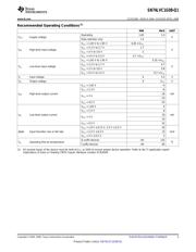 SN74LVC1G08QDBVRQ1 datasheet pdf 3 page