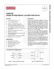 FAN3100TMPX datasheet pdf 1 page