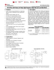 UCC27211DDA datasheet pdf 1 page