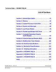MC68HC705J1ACP datasheet pdf 5 page