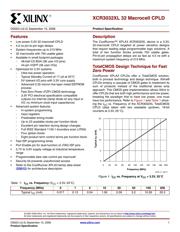 XC18V04VQ44C datasheet pdf 1 page
