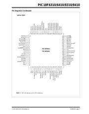 PIC18F8410-I/PT datasheet pdf 5 page