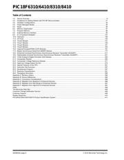 PIC18F8410-I/PT datasheet pdf 6 page