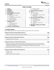 LMZ14203EVAL datasheet pdf 2 page