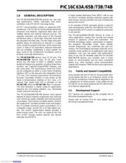 PIC16C73B-20I/SP datasheet pdf 5 page