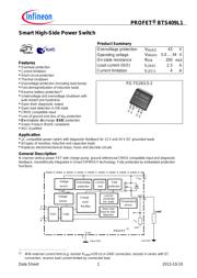 BTS409L1E3062A datasheet pdf 1 page