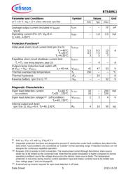 BTS409L1E3062A datasheet pdf 5 page