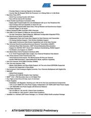 AT91SAM7SE512-CU datasheet pdf 2 page