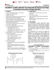 LMZ12003EXTEVAL/NOPB datasheet pdf 1 page