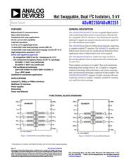 ADUM2251ARWZ datasheet pdf 1 page